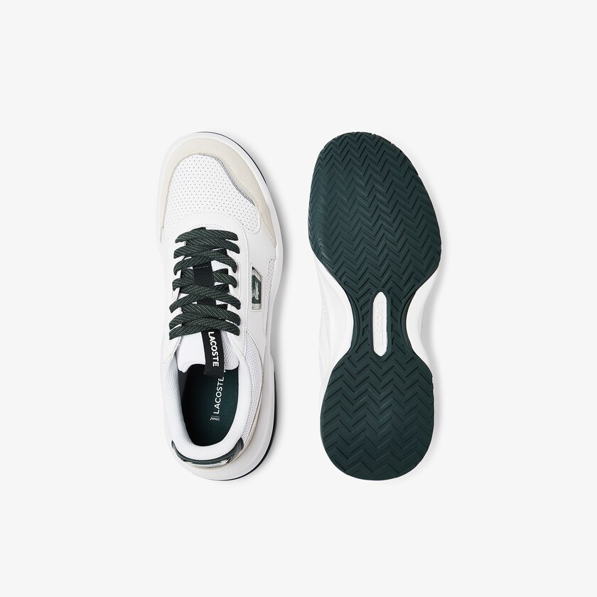 Tenis Lacoste Masculino Branco Ace Lift Colourblock Leather Reflective AU8-94849V9
