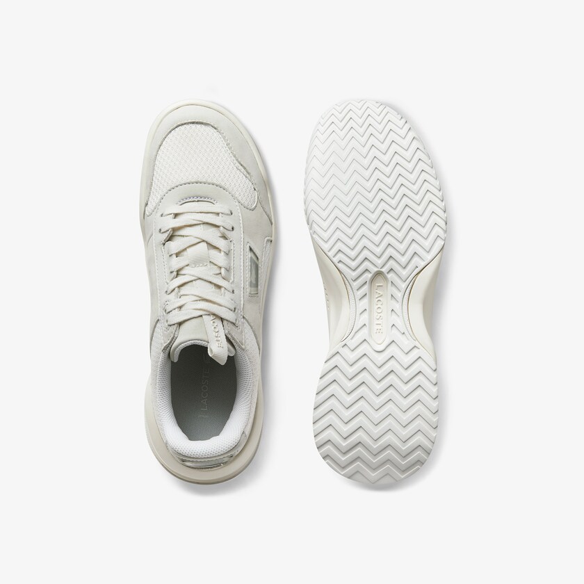 Tenis Lacoste Feminino Branco Branco Ace Lift Colourblock Leather FS5-86168Z8