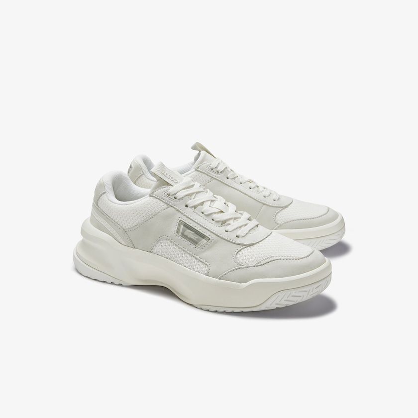 Tenis Lacoste Feminino Bege Ace Lift Colourblock Leather VC2-00670W2
