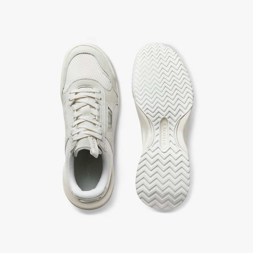 Tenis Lacoste Feminino Bege Ace Lift Colourblock Leather VC2-00670W2