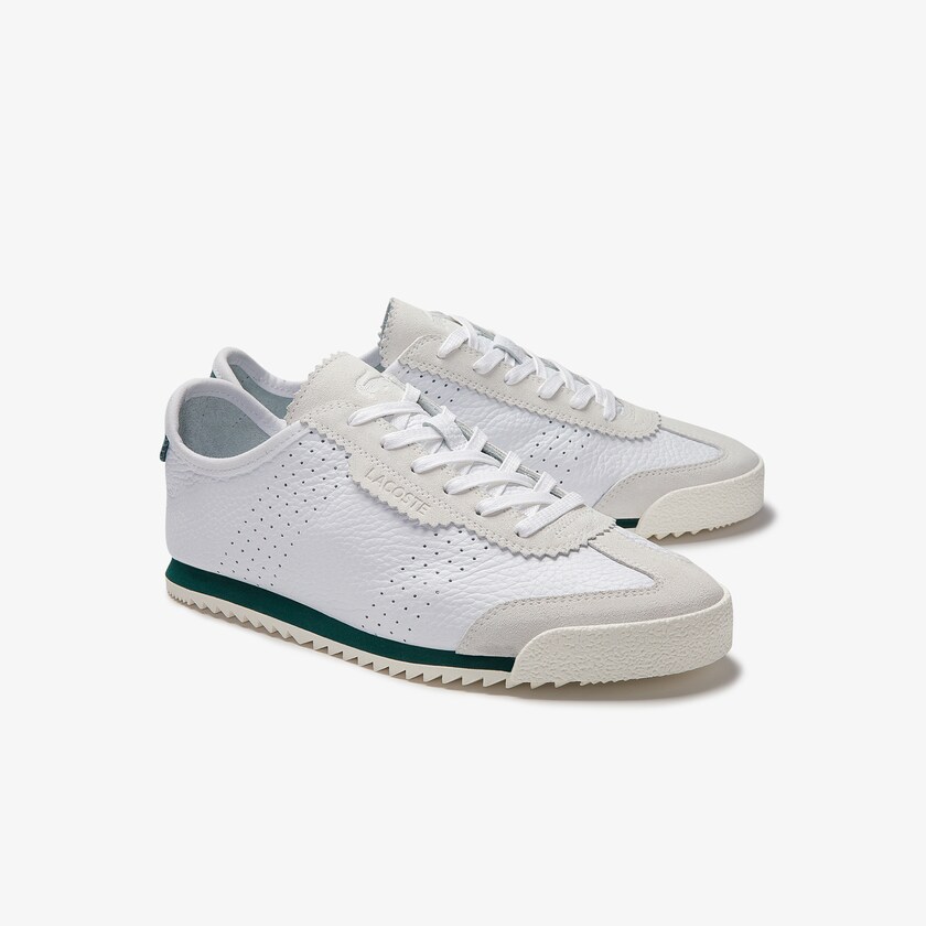 Tenis Lacoste Feminino Branco Ascenta Leather and Suede MC7-55725L8