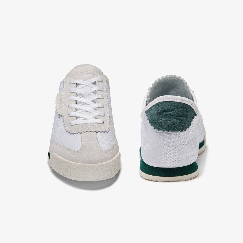 Tenis Lacoste Feminino Branco Ascenta Leather and Suede MC7-55725L8