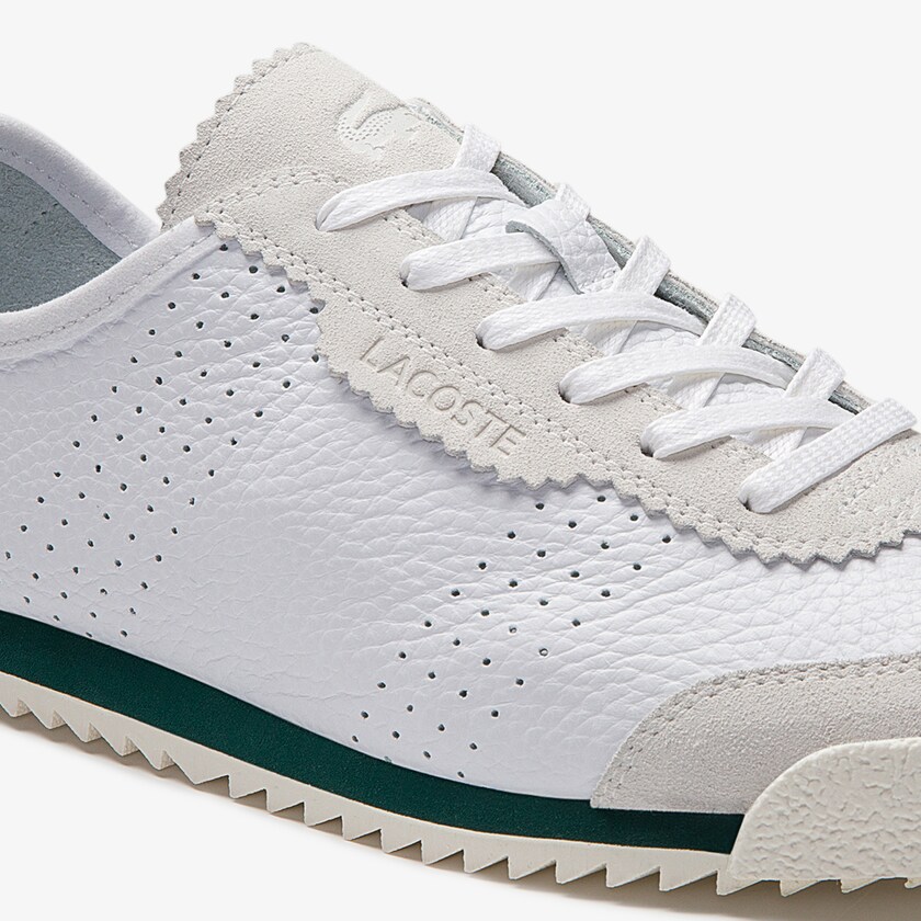 Tenis Lacoste Feminino Branco Ascenta Leather and Suede MC7-55725L8