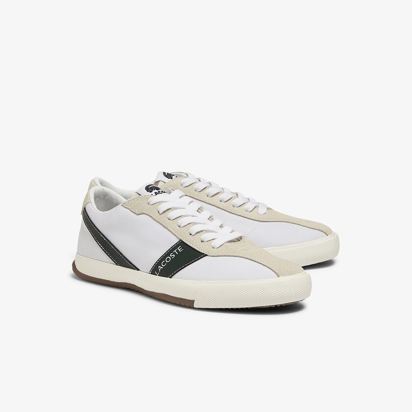 Tenis Lacoste Feminino Branco Ball Net Canvas and Suede IO6-36523K0