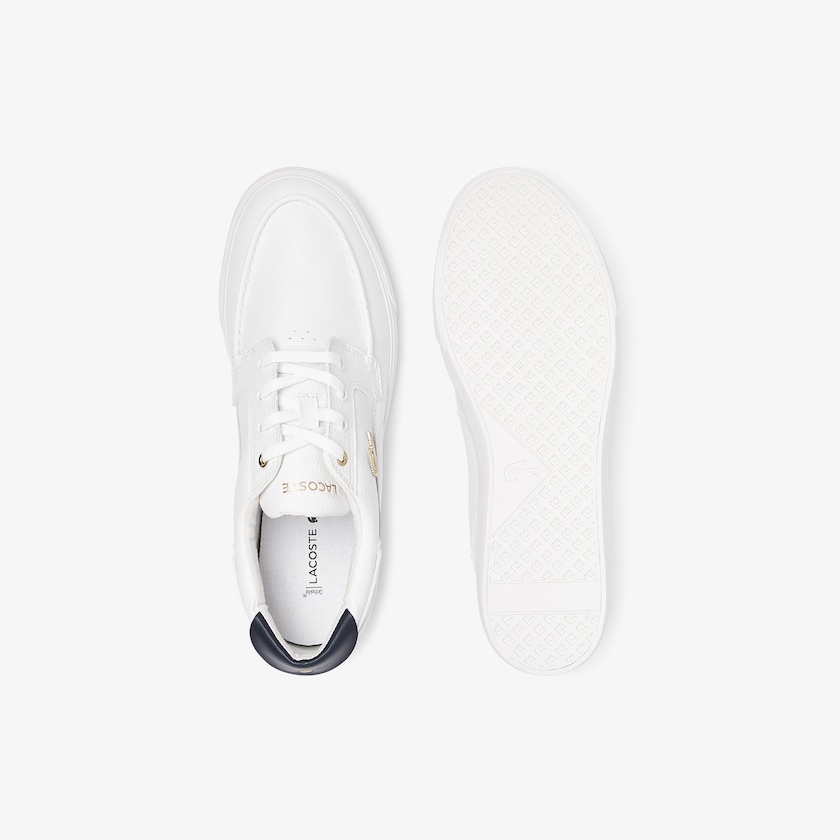 Tenis Lacoste Masculino Branco Bayliss Deck Leather ZK4-48364A0