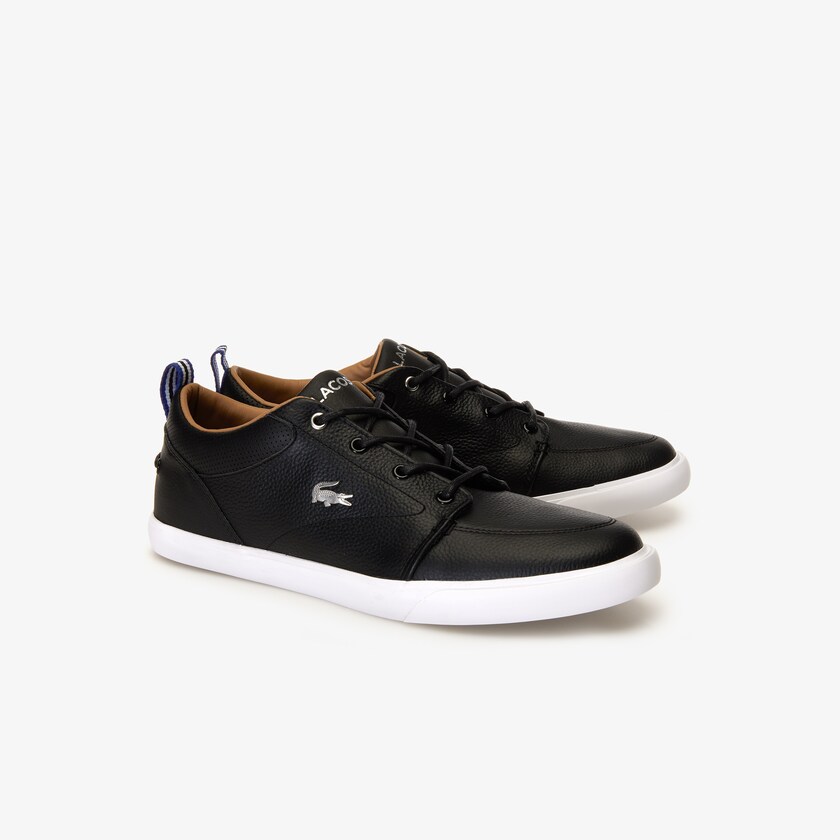 Tenis Lacoste Masculino Pretas Branco Bayliss Sneaker XR0-38473I9
