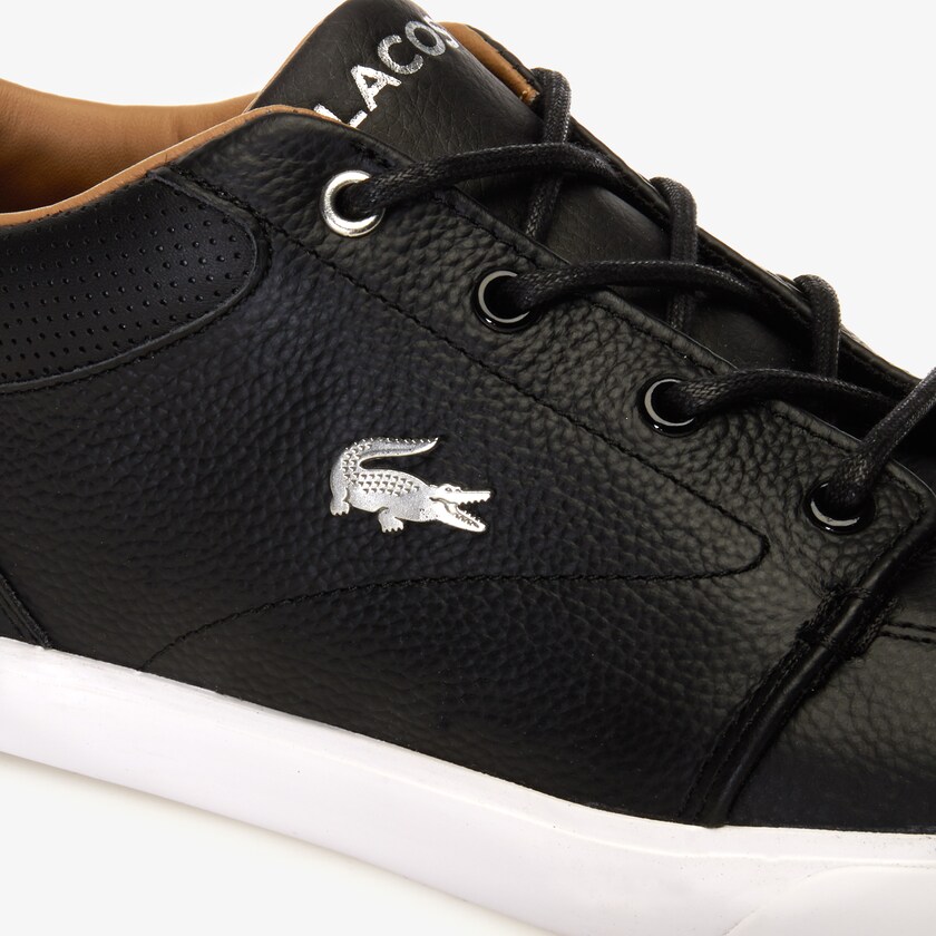 Tenis Lacoste Masculino Pretas Branco Bayliss Sneaker XR0-38473I9