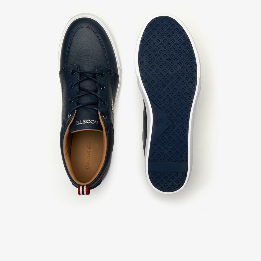 Tenis Lacoste Masculino Azul Marinho Branco Bayliss Sneaker UI0-88298A1