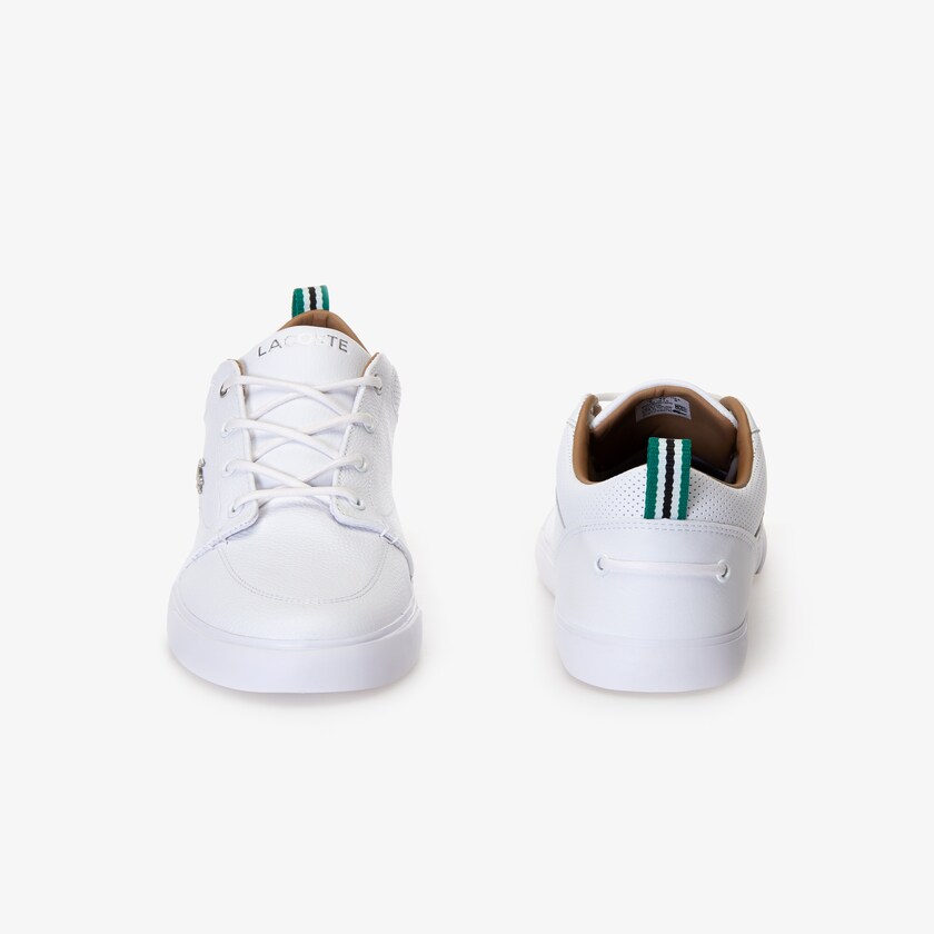 Tenis Lacoste Masculino Branco Branco Bayliss Sneaker YT4-62886T6