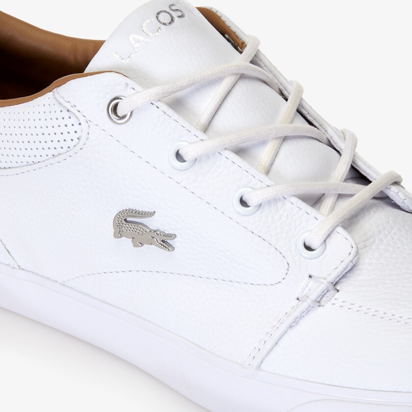 Tenis Lacoste Masculino Branco Branco Bayliss Sneaker YT4-62886T6
