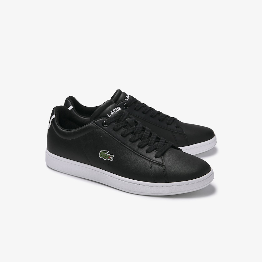 Tenis Lacoste Masculino Pretas Carnaby Evo Leather FU3-50505G1