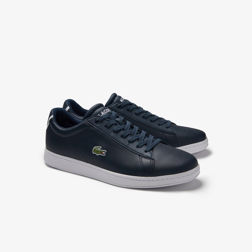 Tenis Lacoste Masculino Azul Marinho Azuis Carnaby Evo Leather VA1-50835R7