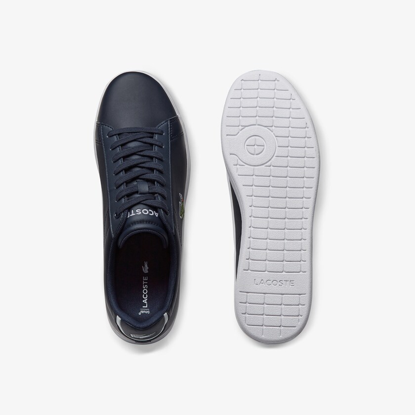 Tenis Lacoste Masculino Azul Marinho Azuis Carnaby Evo Leather VA1-50835R7