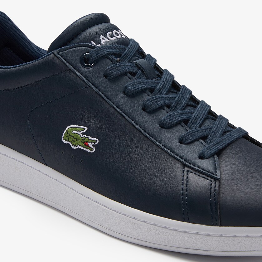 Tenis Lacoste Masculino Azul Marinho Azuis Carnaby Evo Leather VA1-50835R7