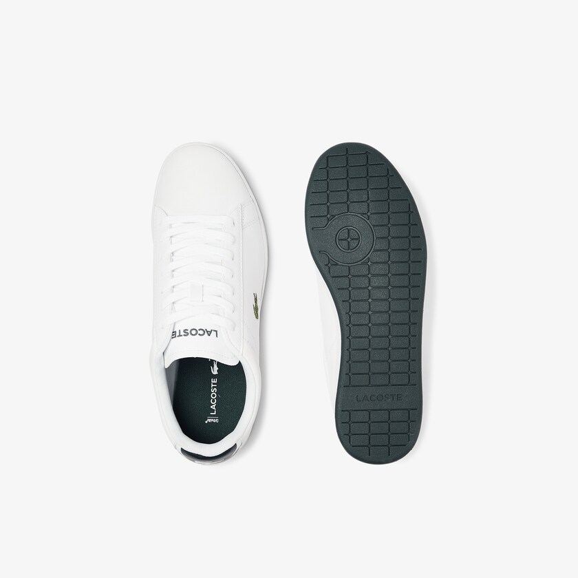 Tenis Lacoste Masculino Branco Carnaby Evo Leather DB6-51685T3