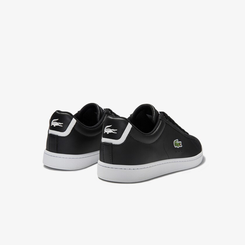 Tenis Lacoste Feminino Pretas Carnaby Evo Mesh-lined Leather XB3-34543I8