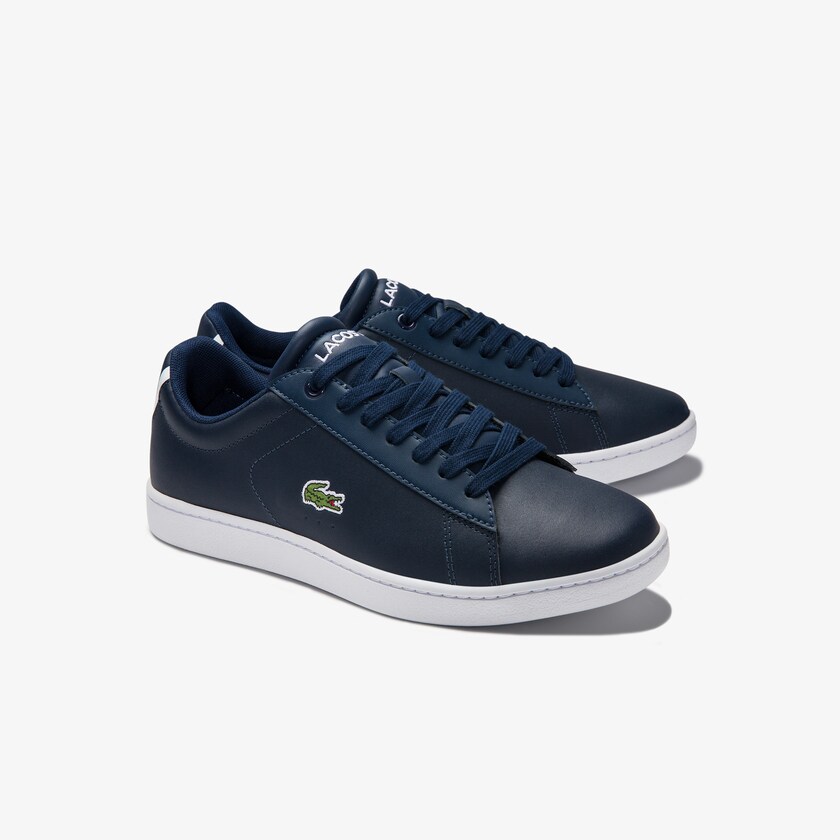 Tenis Lacoste Feminino Azul Marinho Carnaby Evo Mesh-lined Leather FG8-69106Y3