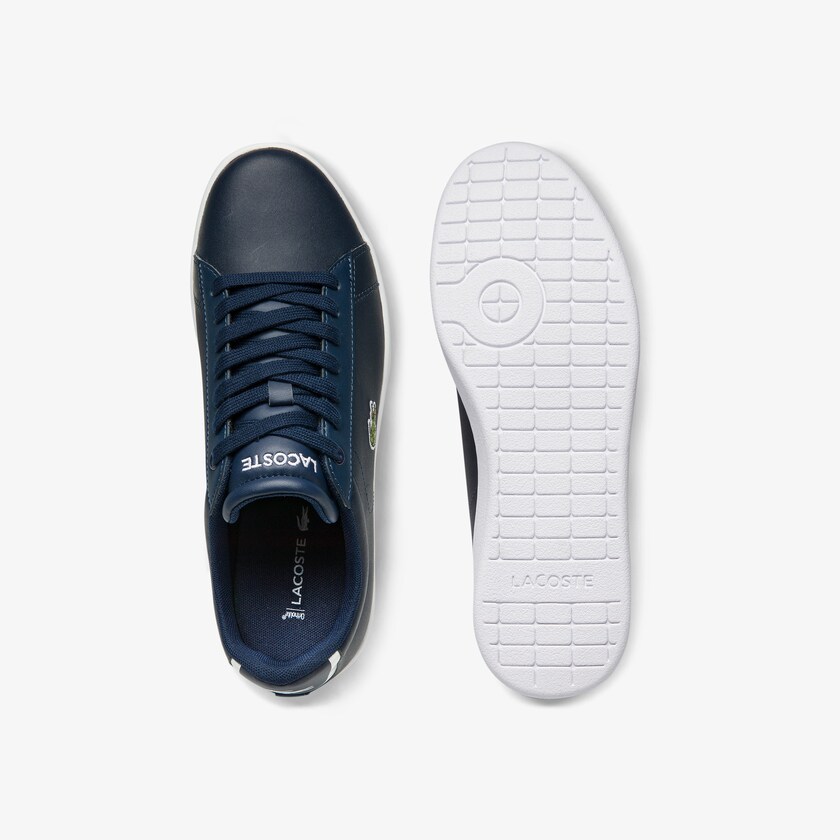 Tenis Lacoste Feminino Azul Marinho Carnaby Evo Mesh-lined Leather FG8-69106Y3