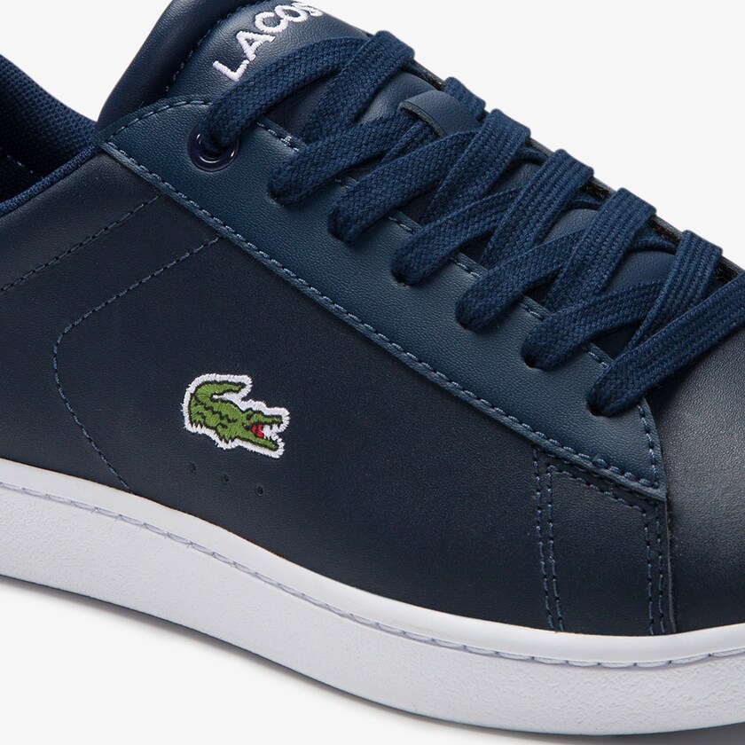 Tenis Lacoste Feminino Azul Marinho Carnaby Evo Mesh-lined Leather FG8-69106Y3