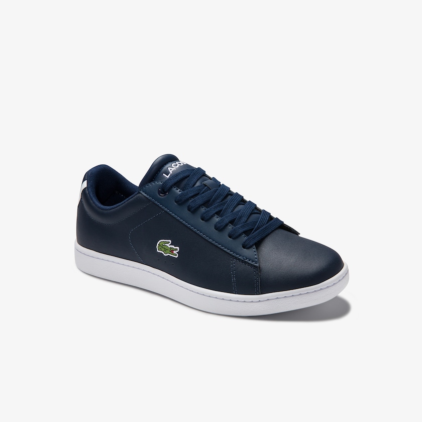 Tenis Lacoste Feminino Azul Marinho Carnaby Evo Mesh-lined Leather FG8-69106Y3