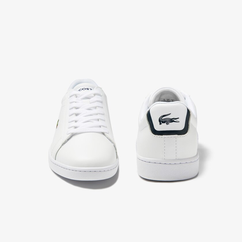 Tenis Lacoste Feminino Branco Carnaby Evo Mesh-lined Leather ZB0-02040W0