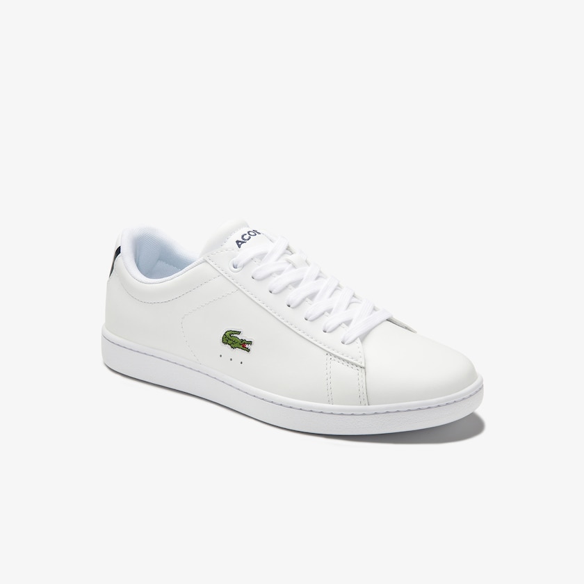 Tenis Lacoste Feminino Branco Carnaby Evo Mesh-lined Leather ZB0-02040W0