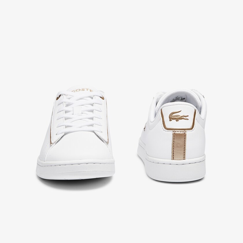Tenis Lacoste Criança Branco Carnaby Evo Synthetic NQ0-04470J0