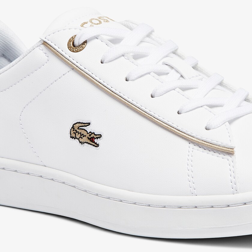 Tenis Lacoste Criança Branco Carnaby Evo Synthetic NQ0-04470J0