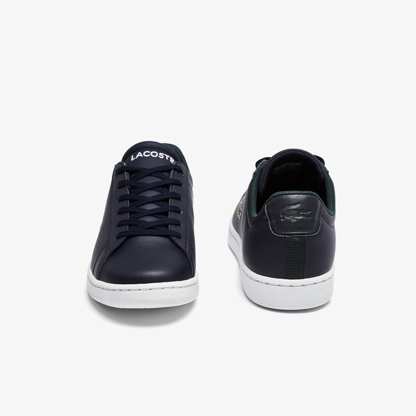 Tenis Lacoste Criança Azul Marinho Branco Carnaby Evo Synthetic TL1-80188P7