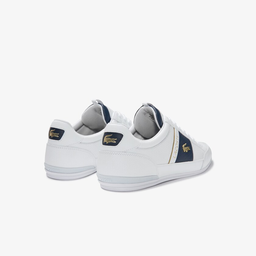 Tenis Lacoste Masculino Branco Branco Chaymon Leather and Carbon Fibre EG7-11271A4
