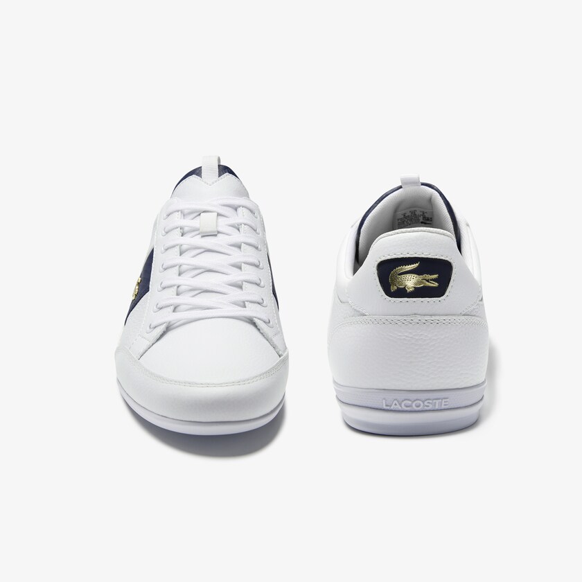 Tenis Lacoste Masculino Branco Branco Chaymon Leather and Carbon Fibre EG7-11271A4