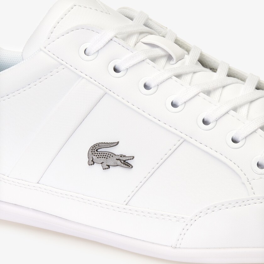 Tenis Lacoste Masculino Branco Chaymon Nappa Leather VF5-36623P2