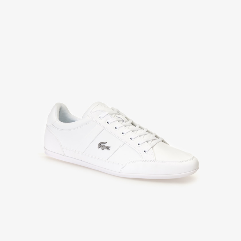 Tenis Lacoste Masculino Branco Chaymon Nappa Leather VF5-36623P2