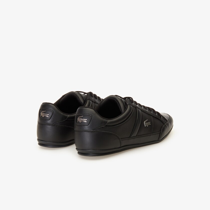 Tenis Lacoste Masculino Pretas Chaymon Nappa Leather XO7-63416J1