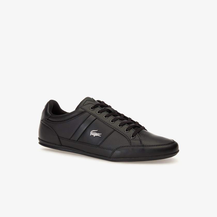 Tenis Lacoste Masculino Pretas Chaymon Nappa Leather XO7-63416J1