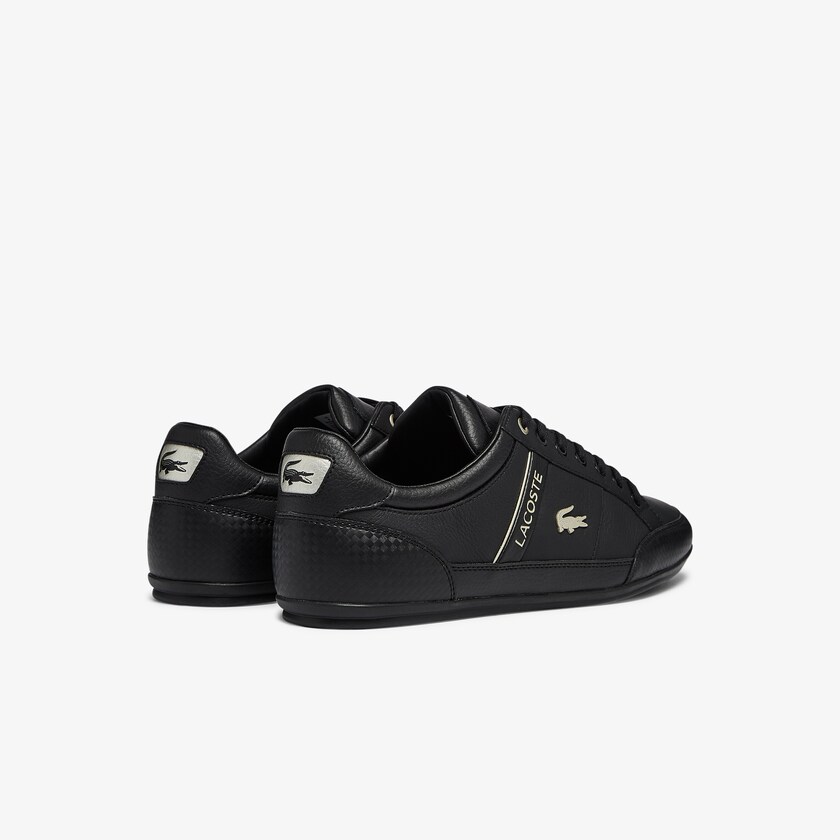 Tenis Lacoste Masculino Pretas Chaymon Synthetic and Leather IF2-70787U4