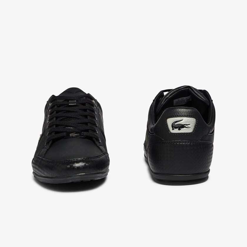 Tenis Lacoste Masculino Pretas Chaymon Synthetic and Leather IF2-70787U4