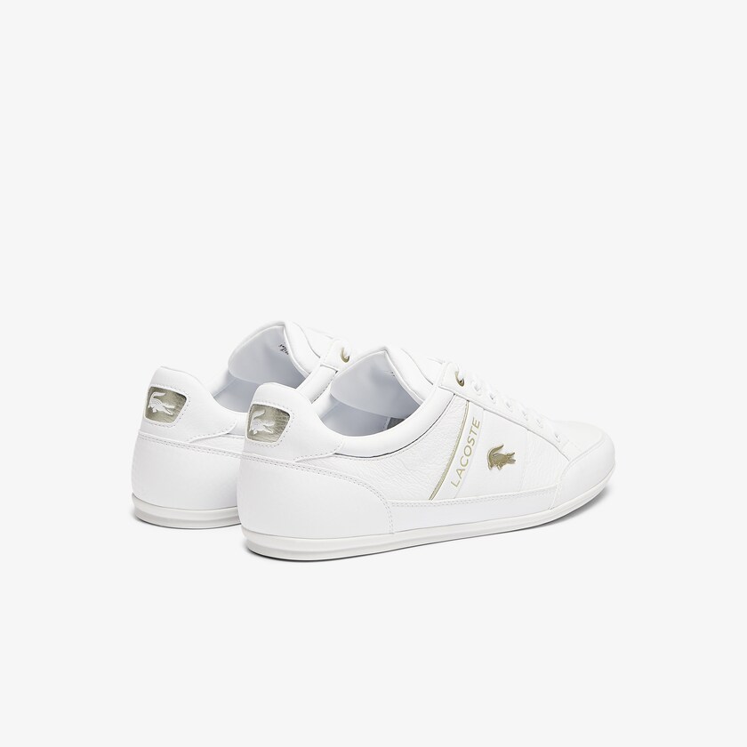 Tenis Lacoste Masculino Branco Branco Chaymon Synthetic and Leather TB7-75667H4