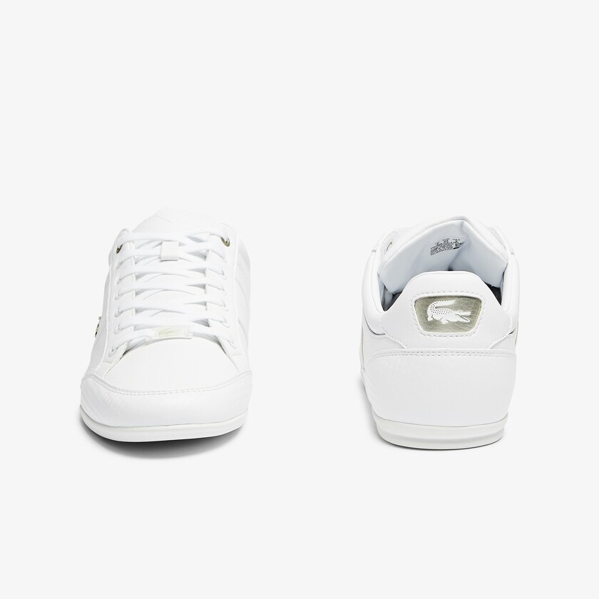 Tenis Lacoste Masculino Branco Branco Chaymon Synthetic and Leather TB7-75667H4