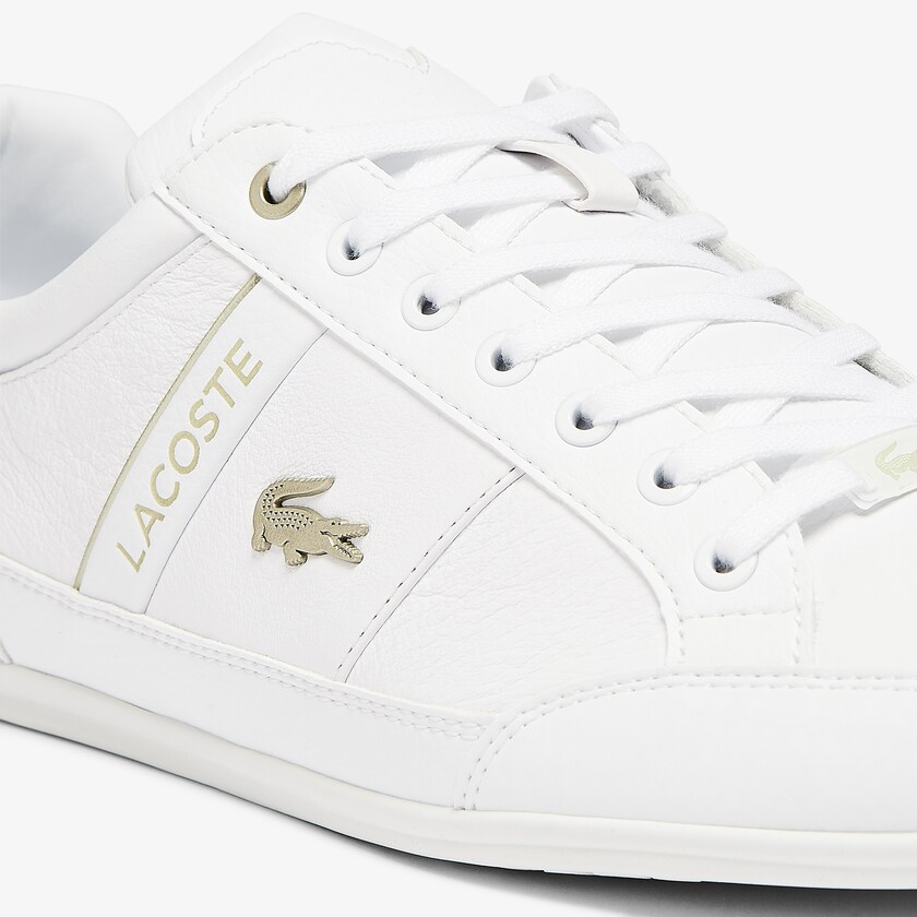 Tenis Lacoste Masculino Branco Branco Chaymon Synthetic and Leather TB7-75667H4