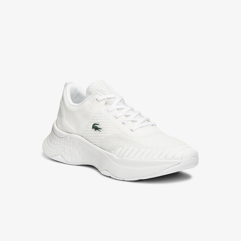 Tenis Lacoste Feminino Branco Court-Drive Fly Textile KA2-97479I1