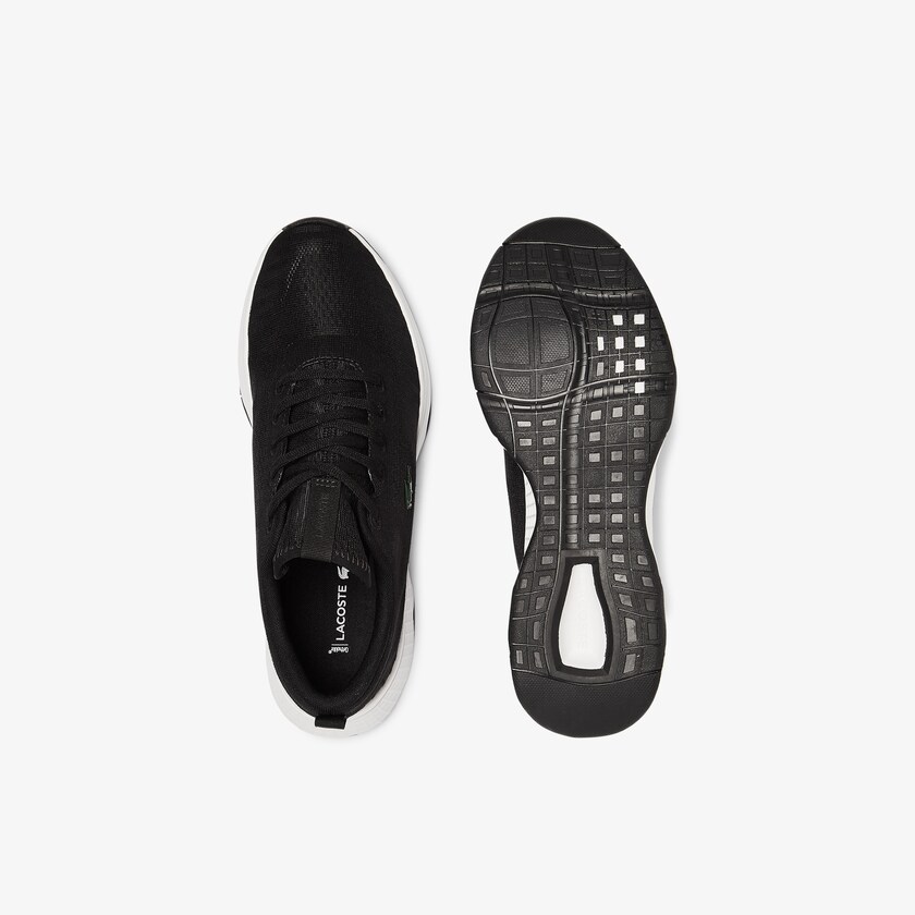Tenis Lacoste Masculino Pretas Branco Court-Drive Fly Textile CB4-10841N8