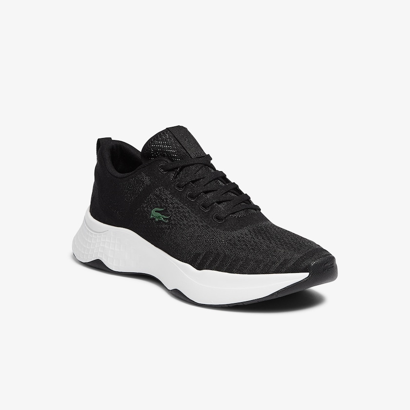 Tenis Lacoste Masculino Pretas Branco Court-Drive Fly Textile CB4-10841N8