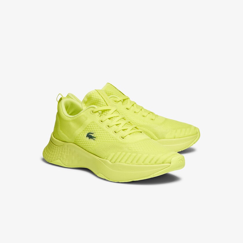 Tenis Lacoste Masculino Luz Amarelas Luz Amarelas Court-Drive Fly Textile FZ5-39793S1