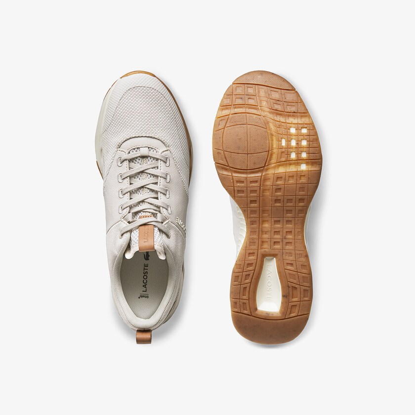 Tenis Lacoste Feminino Branco Branco Court-Drive Plus Canvas and Synthetic LX9-02570J0