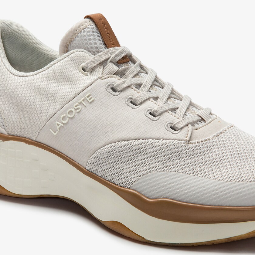 Tenis Lacoste Feminino Branco Branco Court-Drive Plus Canvas and Synthetic LX9-02570J0