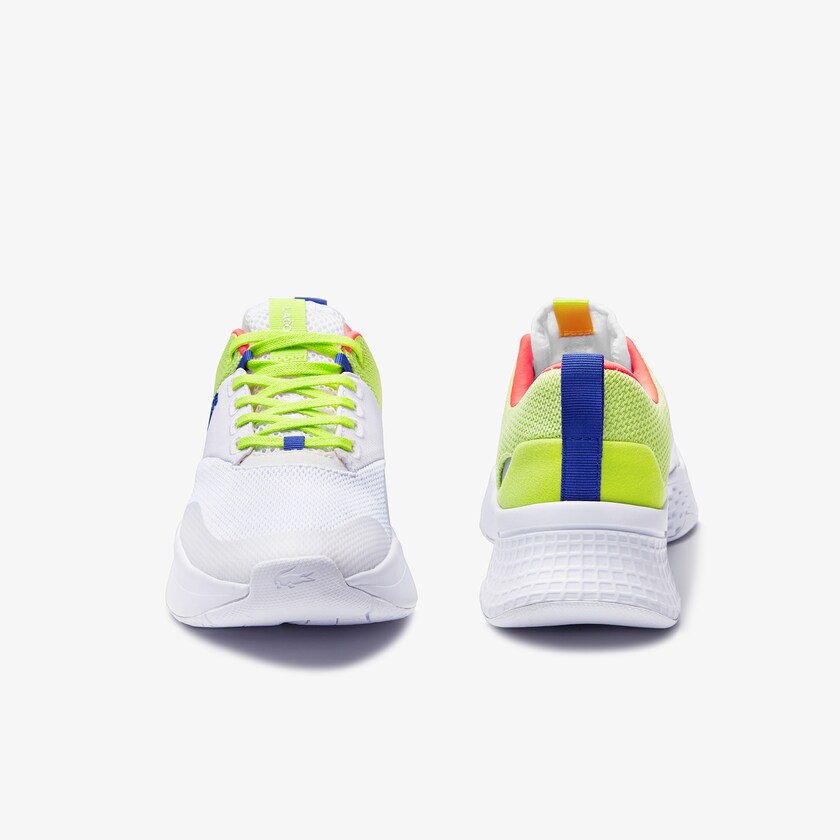 Tenis Lacoste Feminino Branco Luz Verdes Court-Drive Plus Textile SB4-83058E1