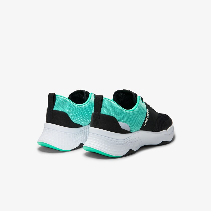 Tenis Lacoste Masculino Pretas Turquesa Court-Drive Plus Textile QS5-15261K1