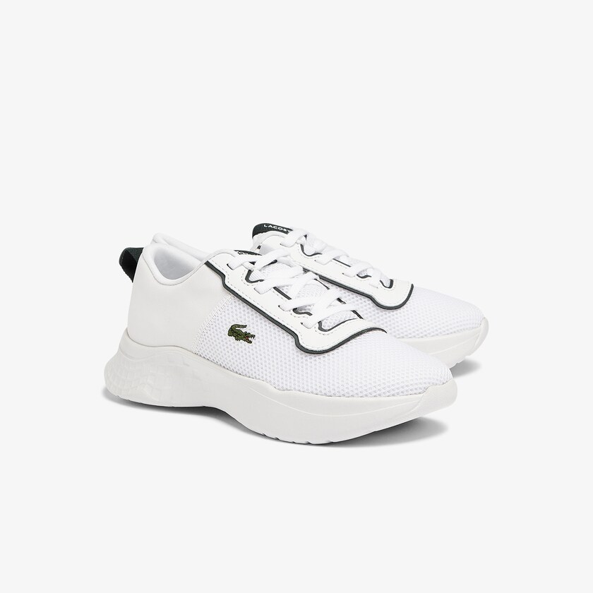 Tenis Lacoste Criança Branco Court-Drive Textile Air Mesh GY3-54795C7