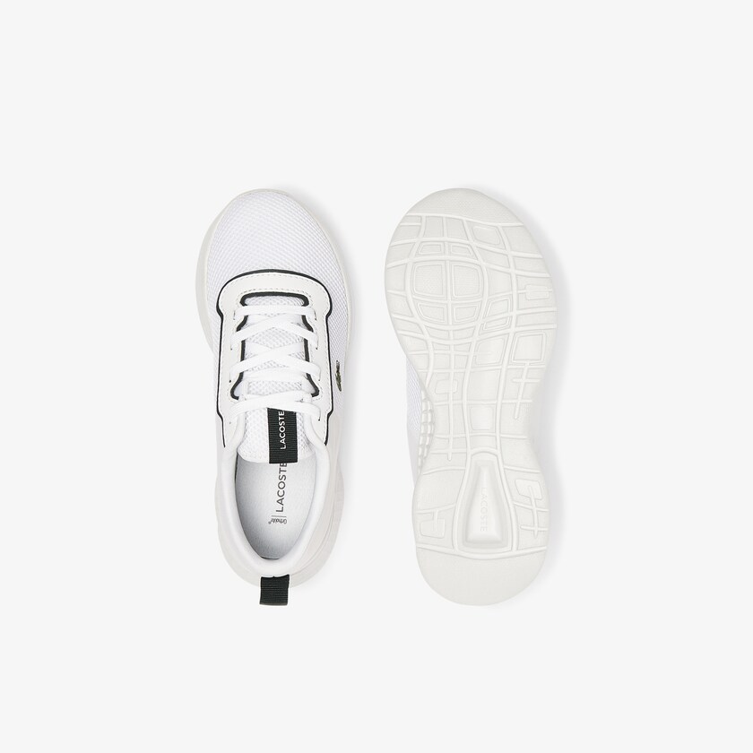 Tenis Lacoste Criança Branco Court-Drive Textile Air Mesh GY3-54795C7